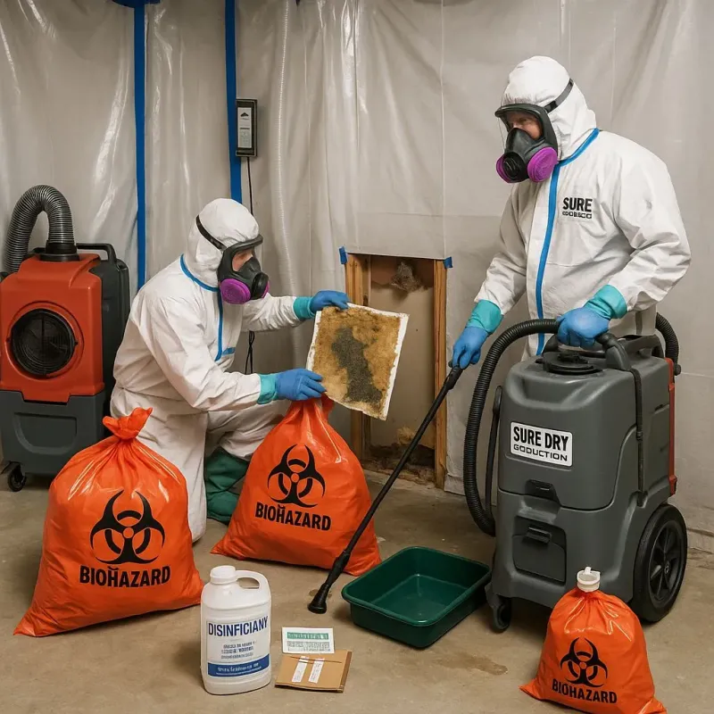 Contaminated Water Handling Protocols process in Benton County, MN